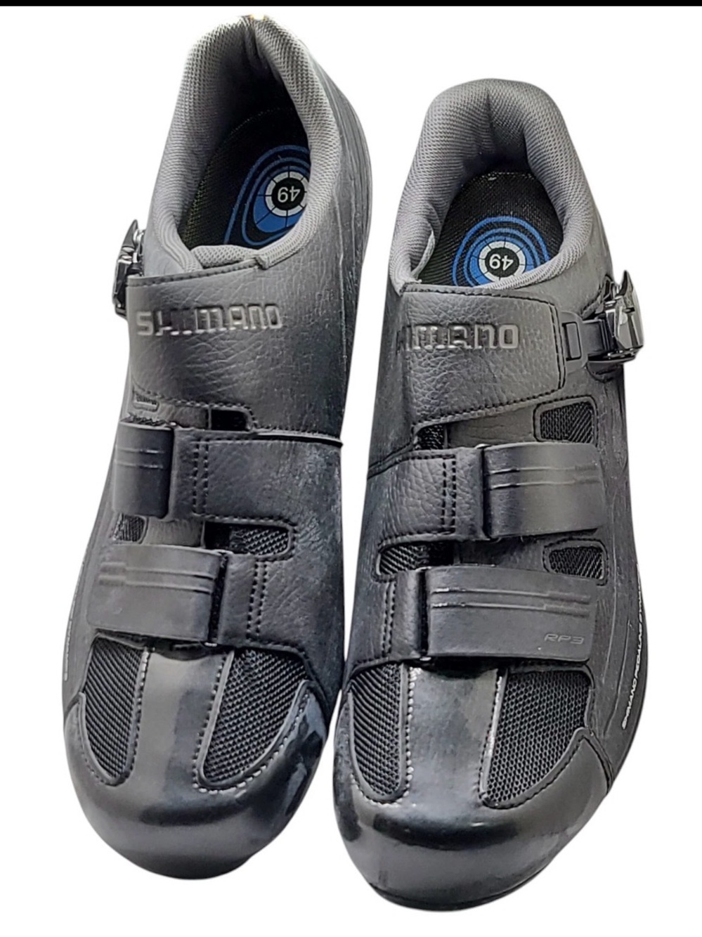 Shimano Mens Dynalast SH-RP300-SL Cycling Shoes Black - Size US 13.2/EU 49